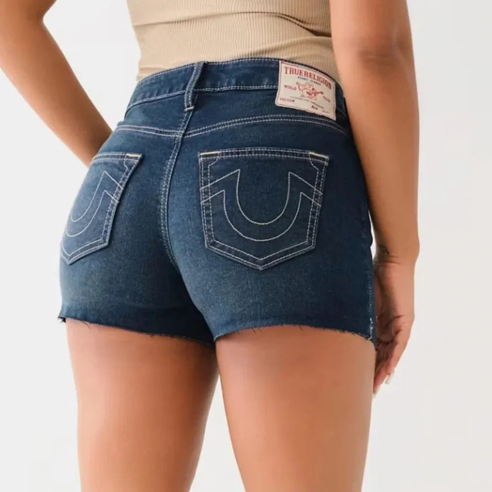 Jennie Mid Rise Raw Hem Short